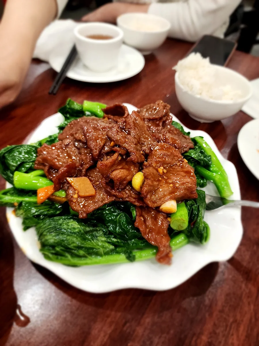Beef with Chinese Broccoli 芥蓝牛肉, Fancy Kitchen 潮媽小炒
